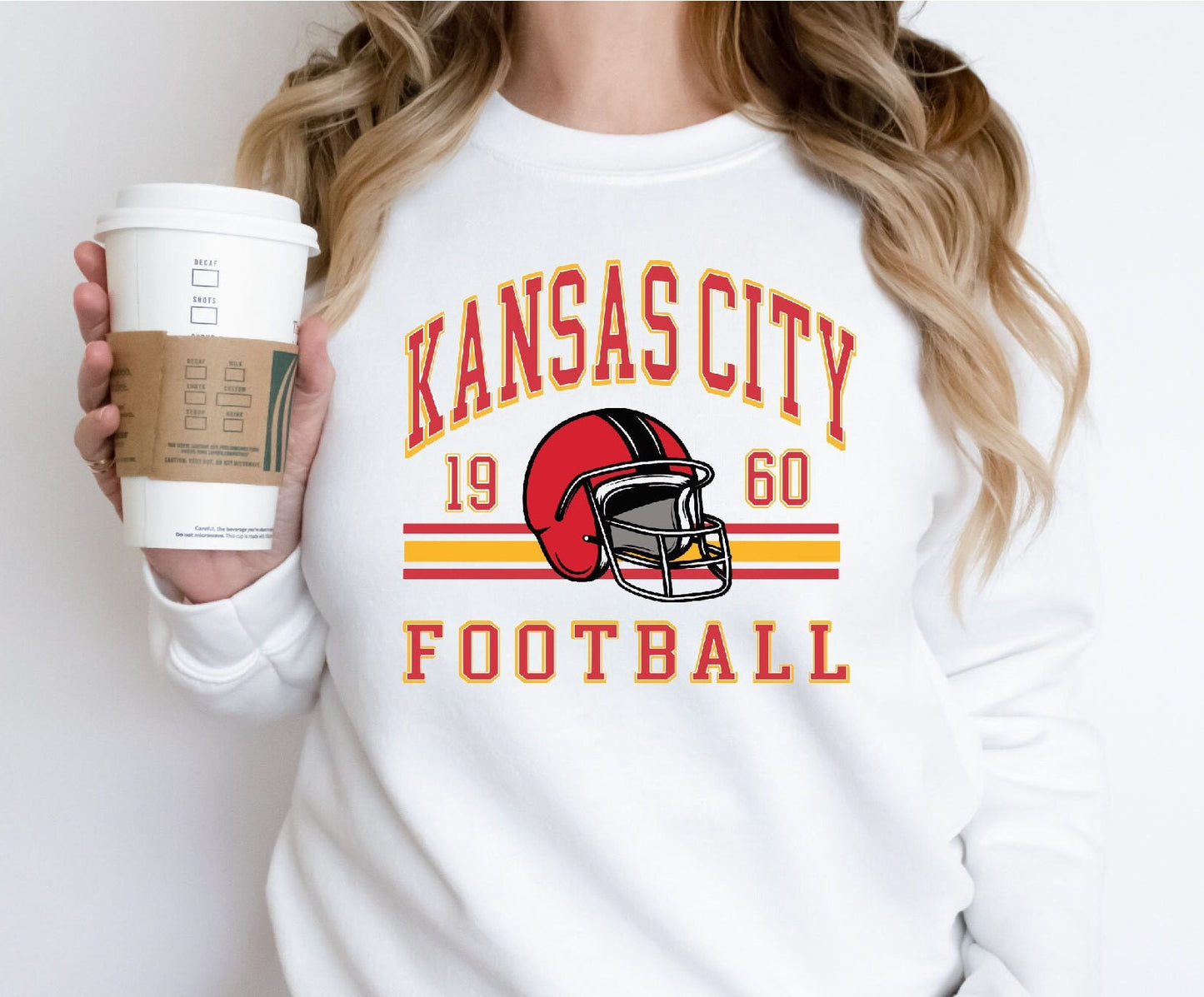 Kansas City Football Sweatshirt, Kansas City Sweatshirt, Sunday Football, NFL