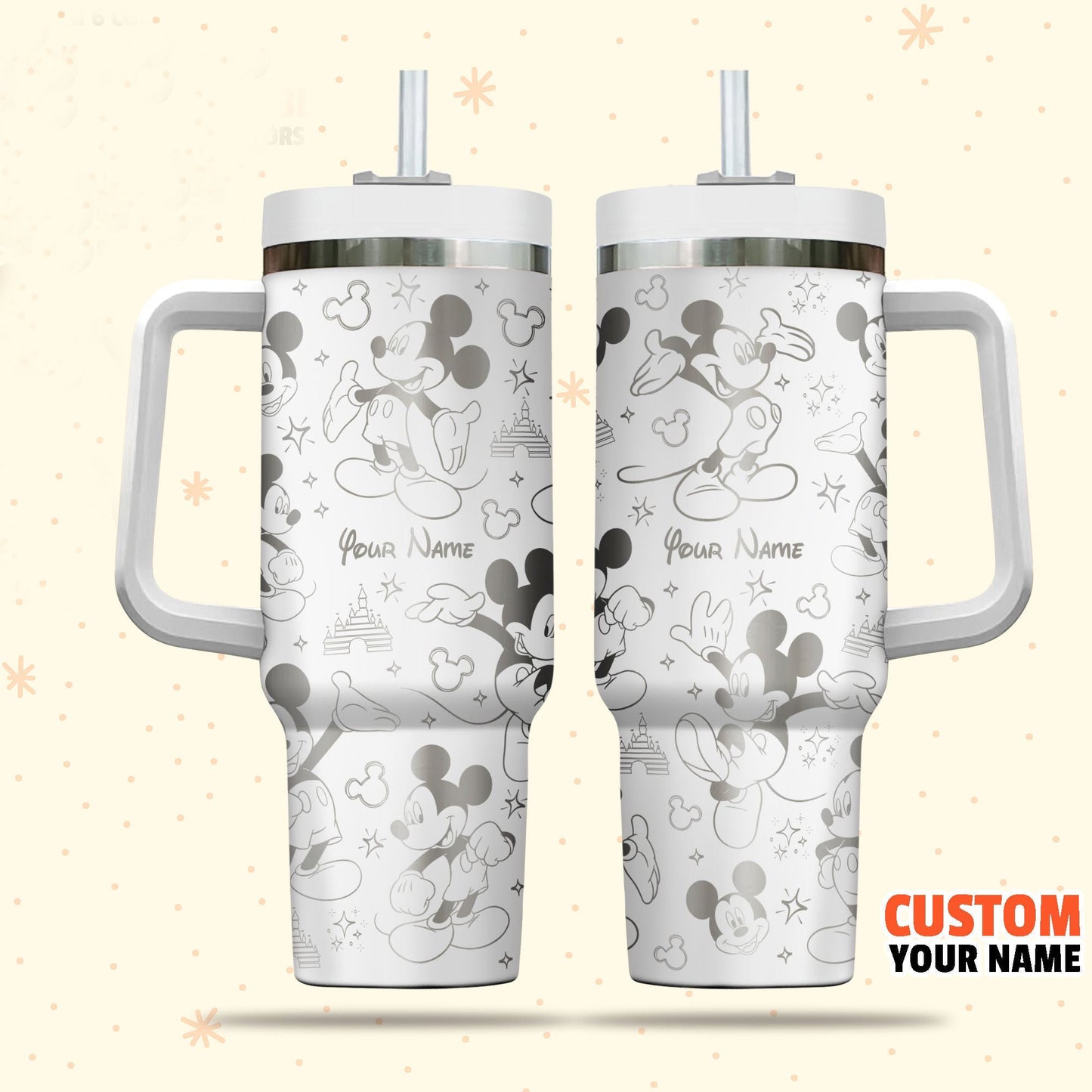 Custom Disney Mickey Mouse Tumbler