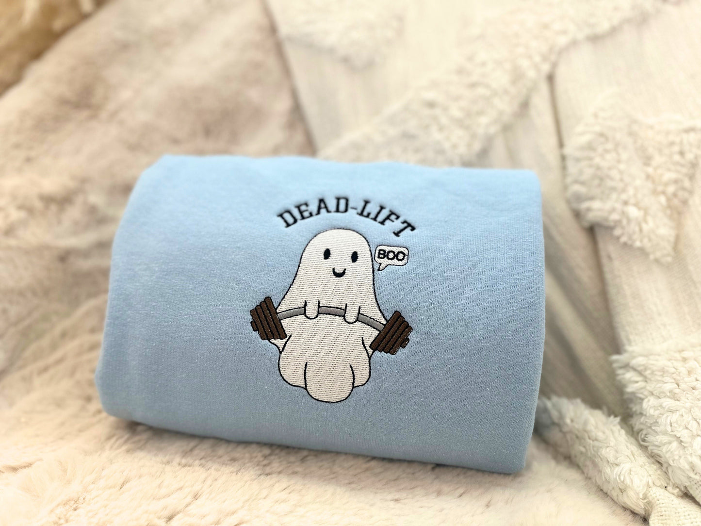 Deadlift Ghost Embroidered Sweatshirt