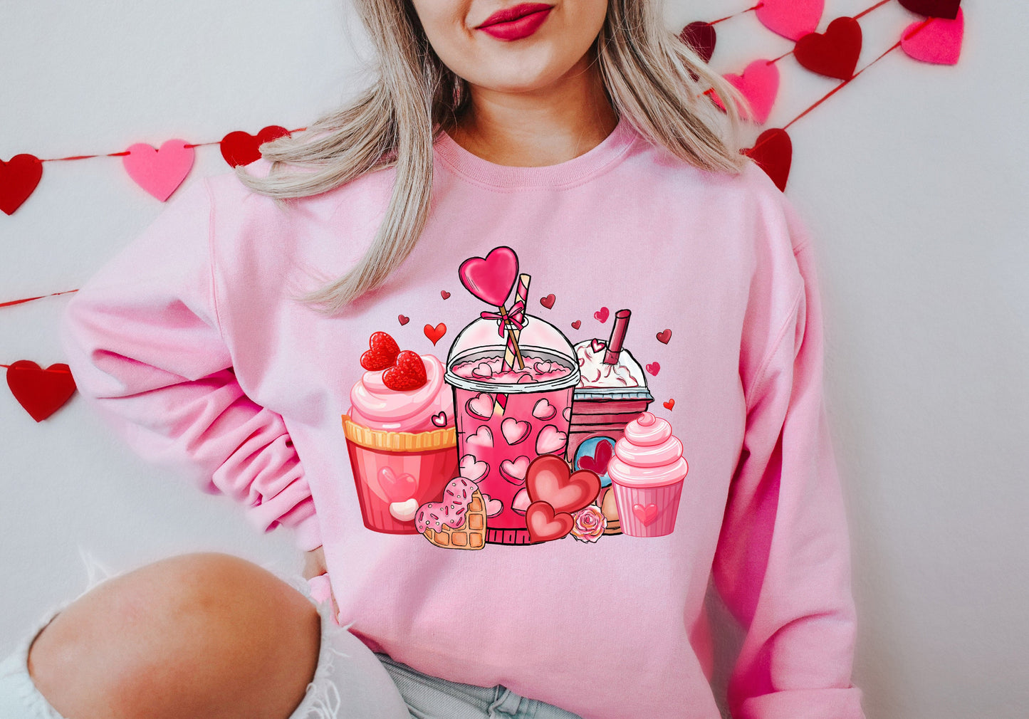 Valentine Coffee Sweatshirt