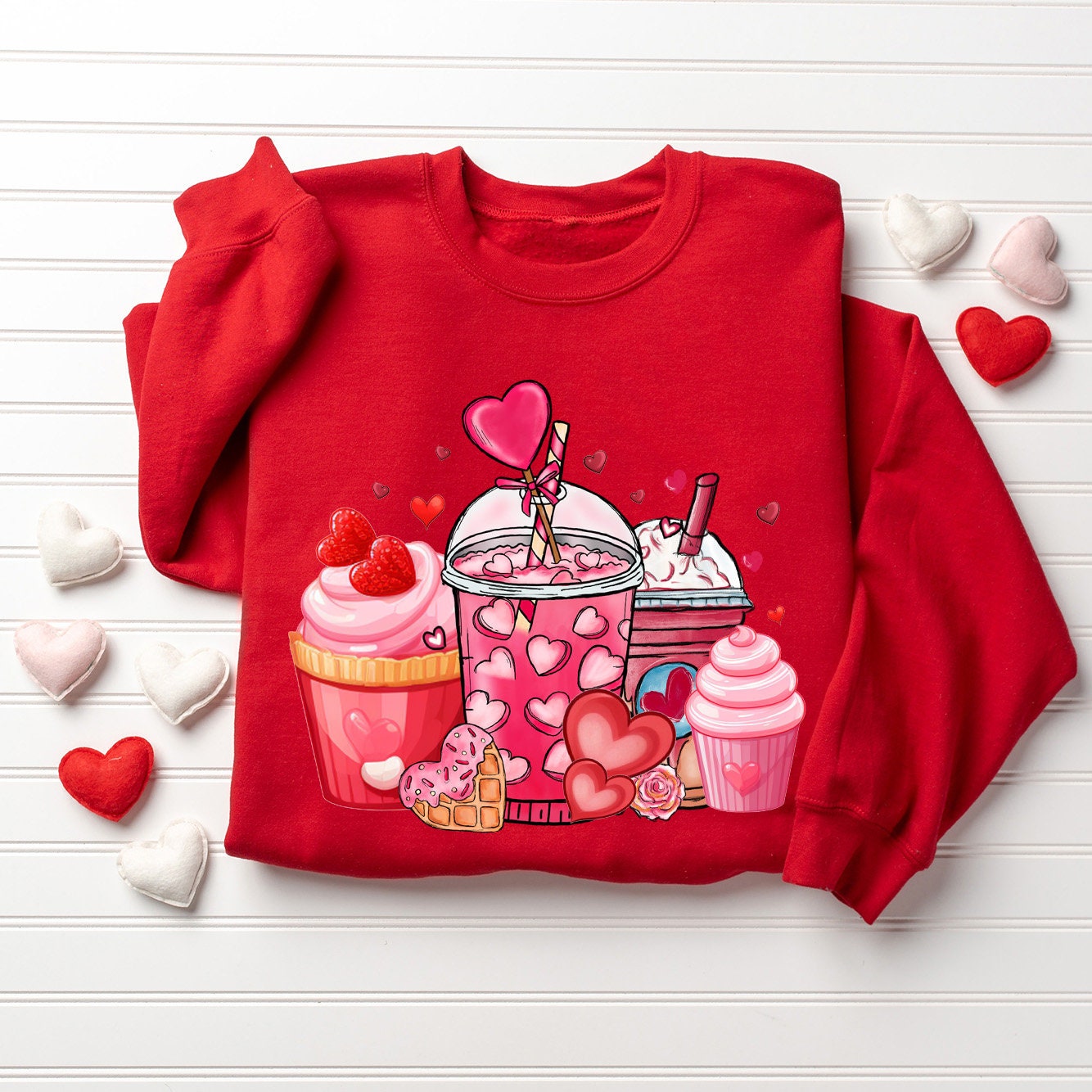 Valentine Coffee Sweatshirt