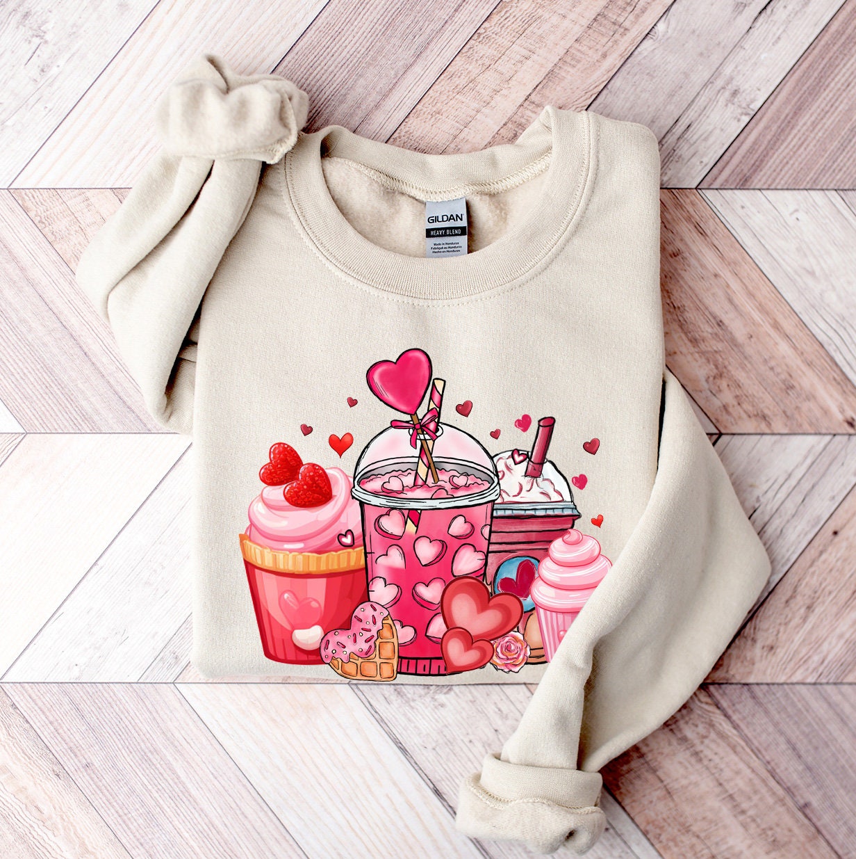 Valentine Coffee Sweatshirt