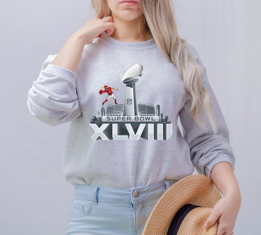 Super Bowl 2024 Kansas Sweatshirt