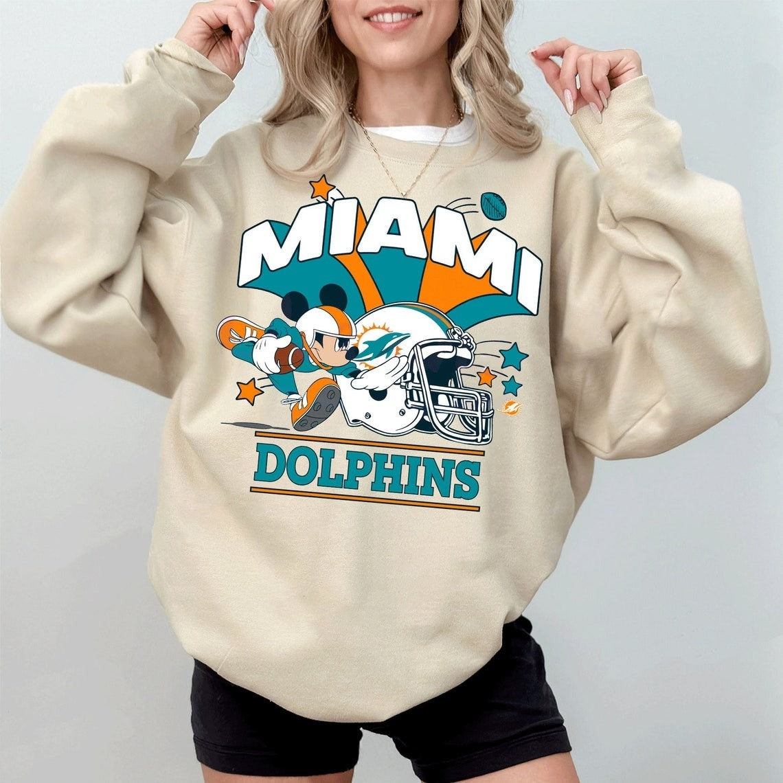 Mickey Mouse NFL sweatshirt Ver 2