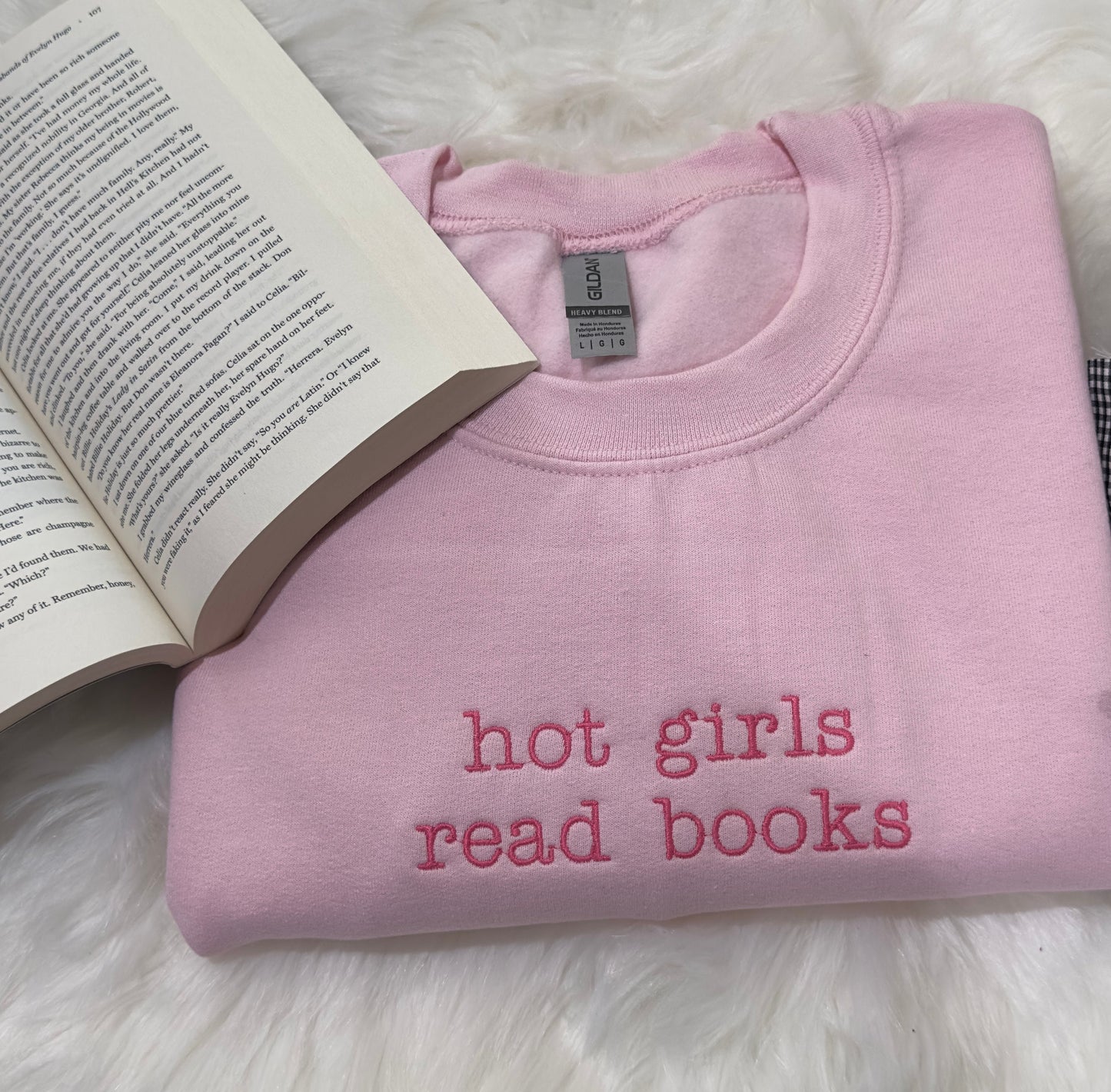 Hot girls read books sweatshirt