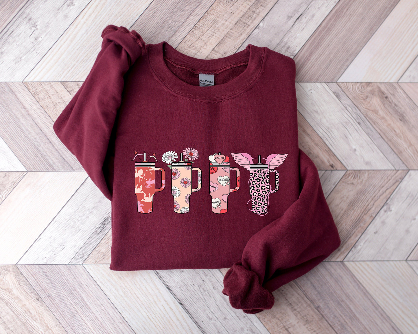 Valentines Day Cup Sweatshirt