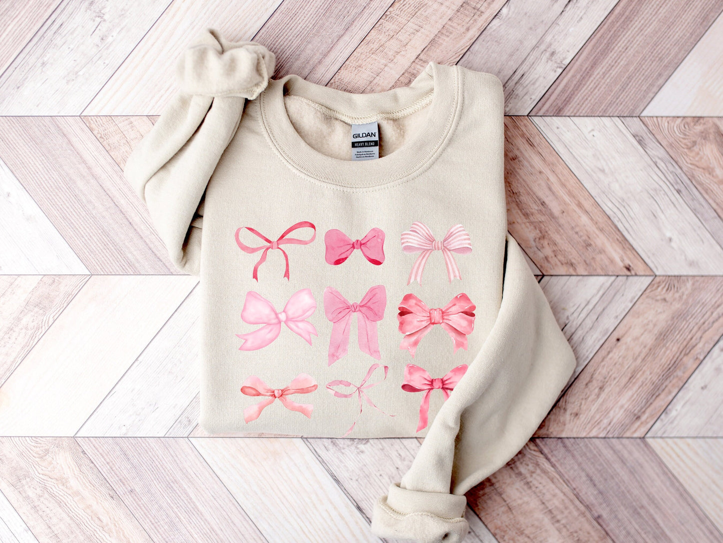 Pink Bow Sweatshirt