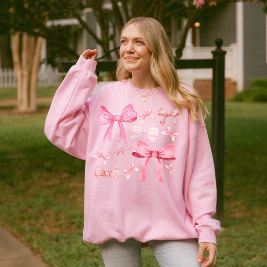 Cherry Bow Sweatshirt