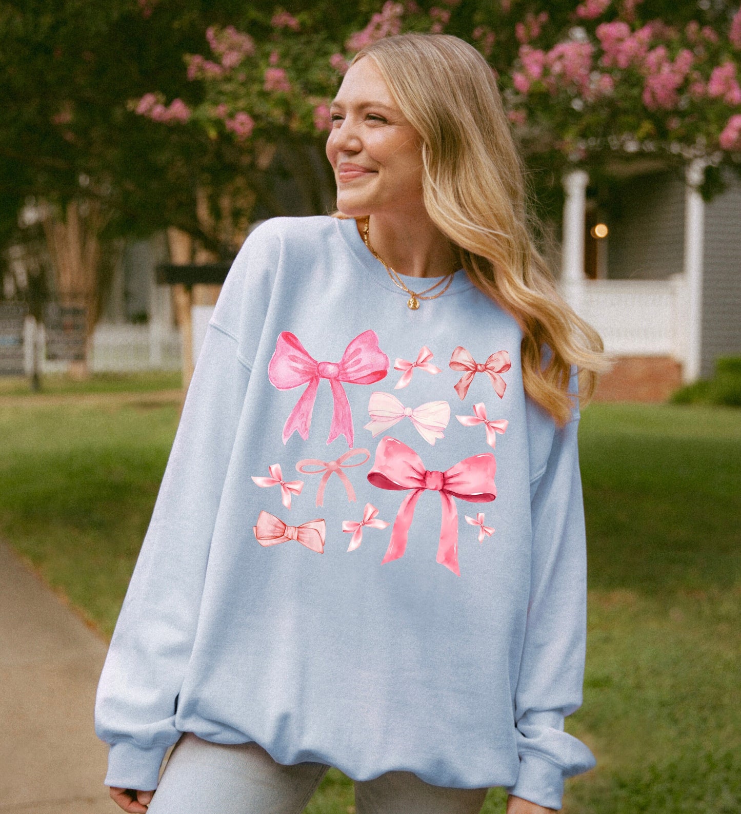 Cherry Bow Sweatshirt