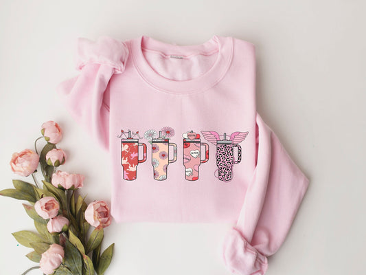 Valentines Day Cup Sweatshirt