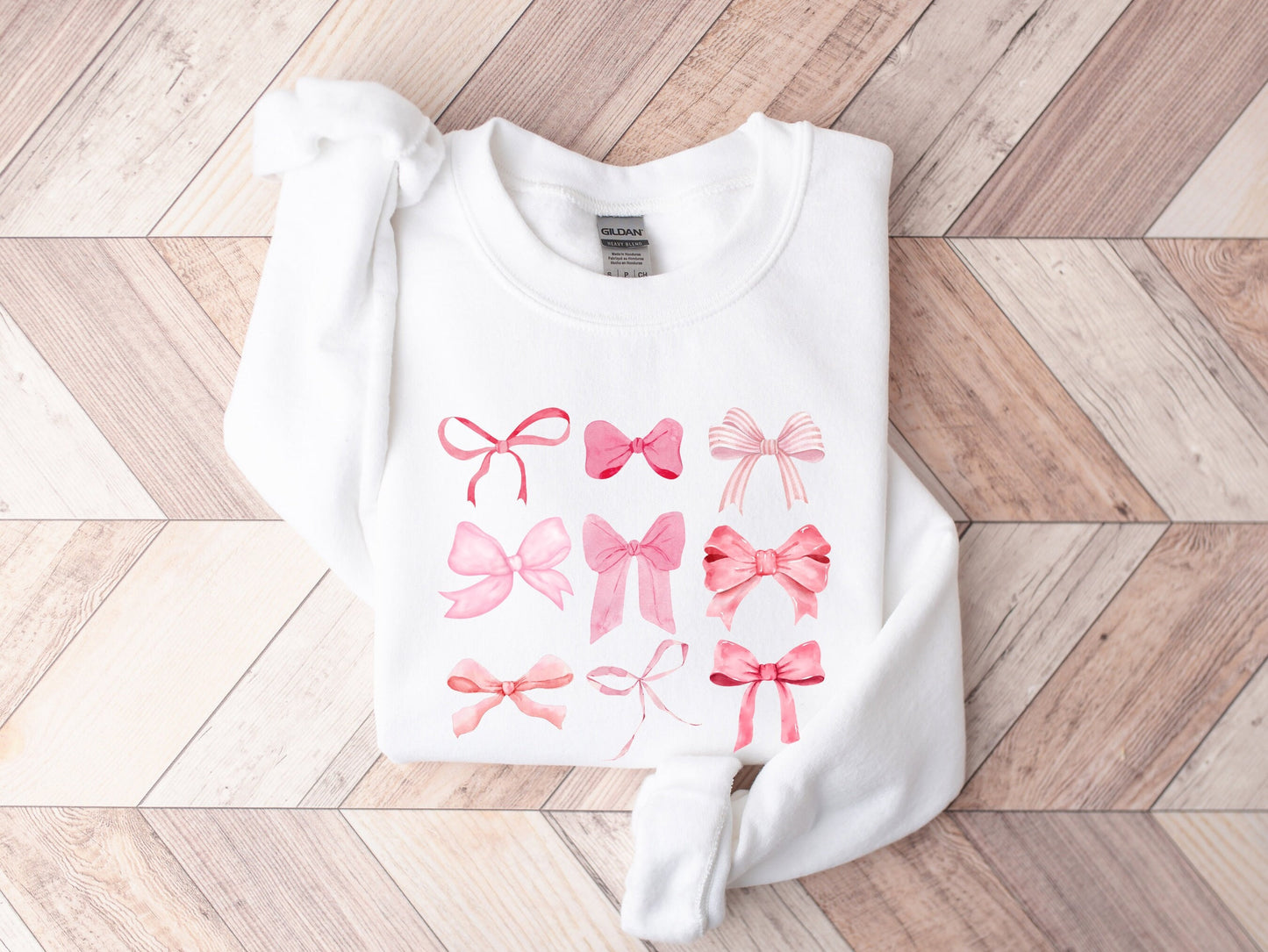 Pink Bow Sweatshirt