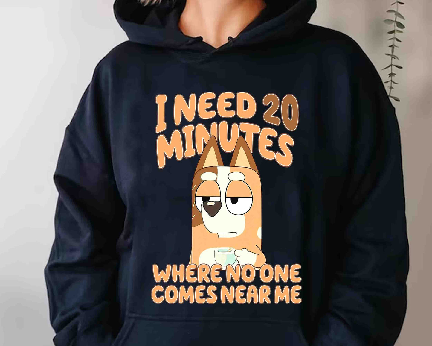 Bluey Chilli I Need 20 Minutes Shirt