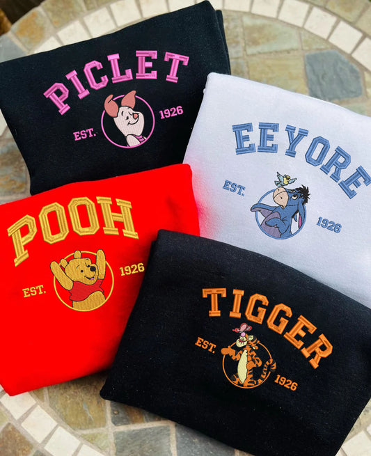 Pooh and Friends Embroidered Sweatshirt