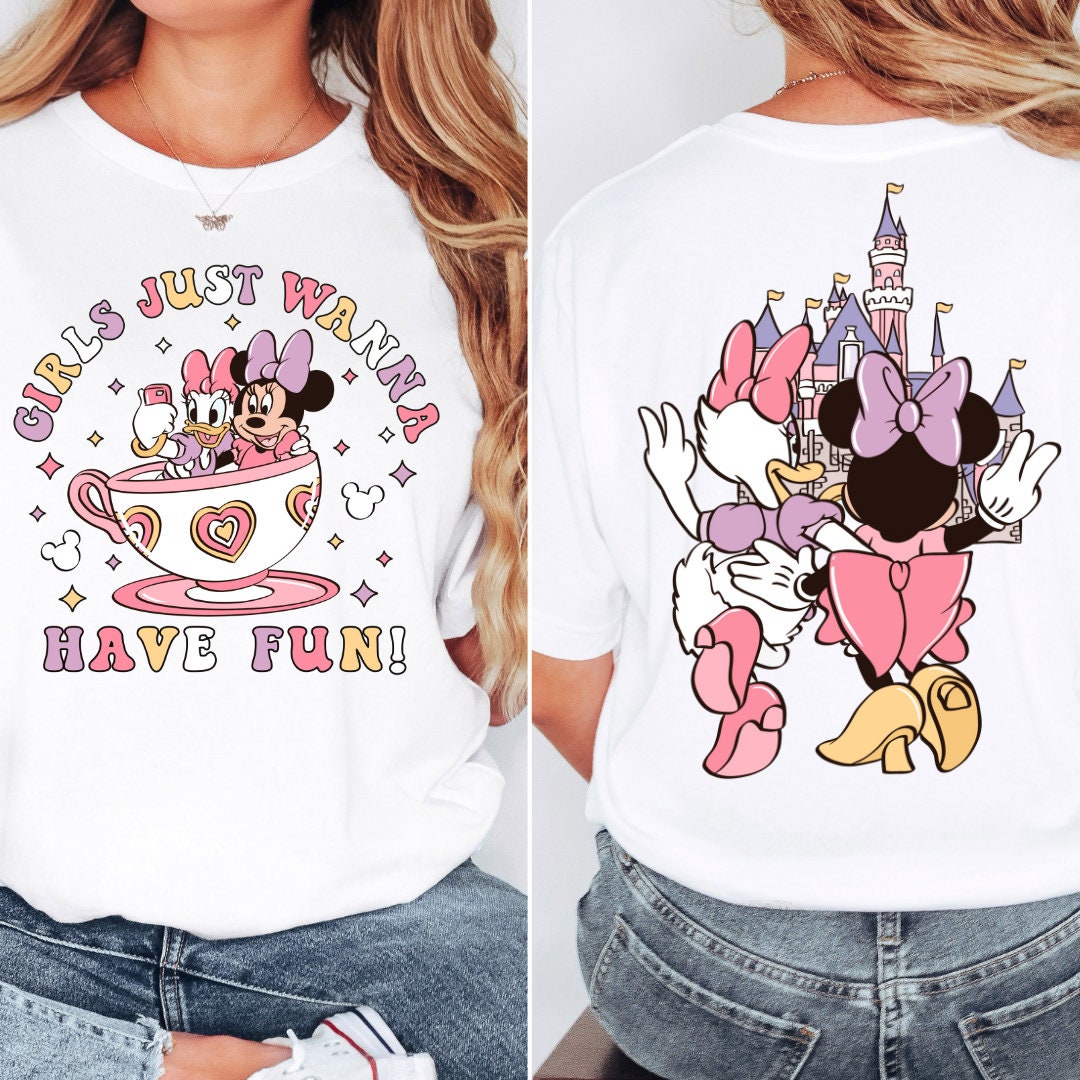 Disney Minnie Daisy Summer Shirt