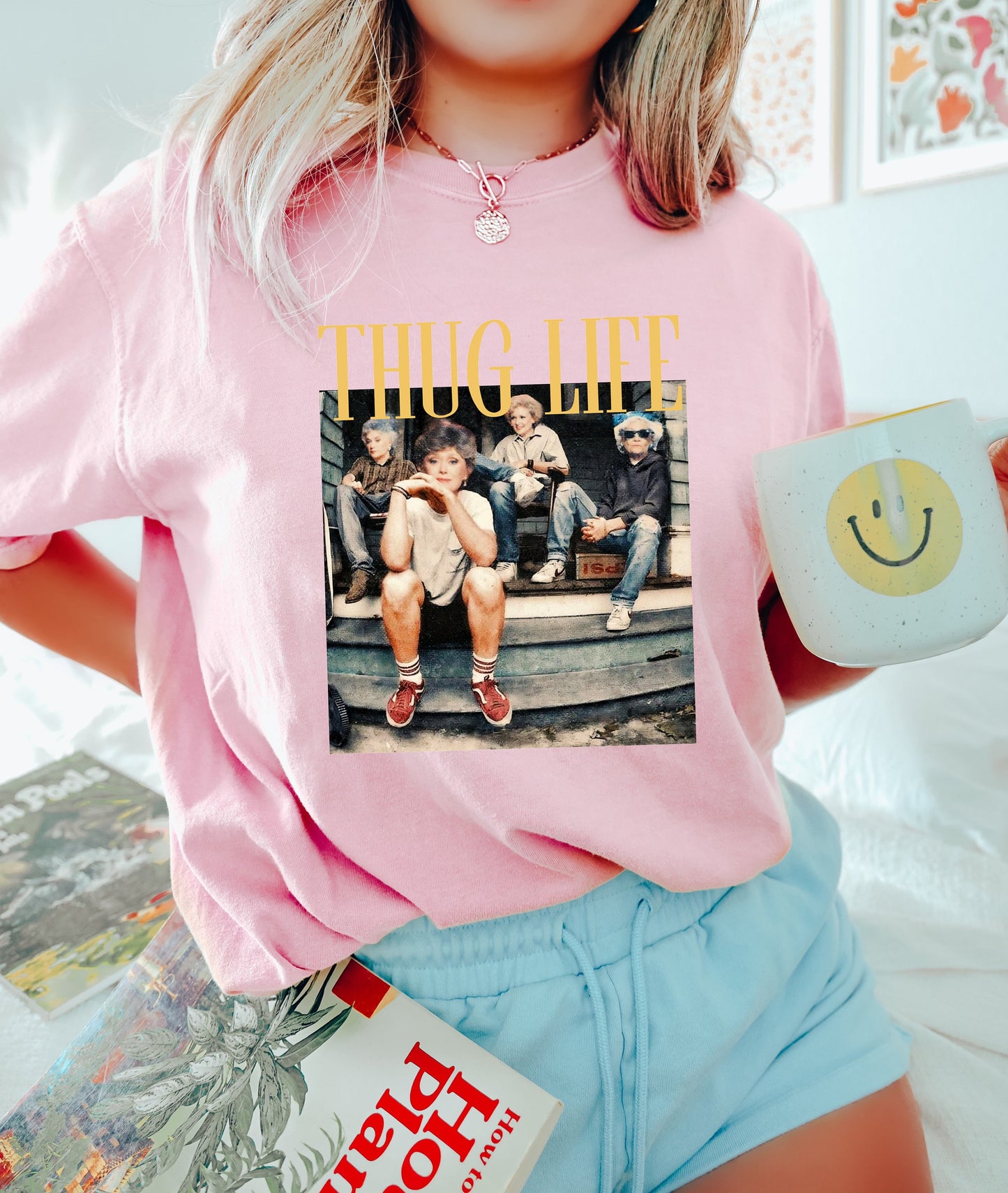 Golden Girls Thug Life Shirt, Golden Girls Lover Gift, 80s TV Sitcom T-Shirt