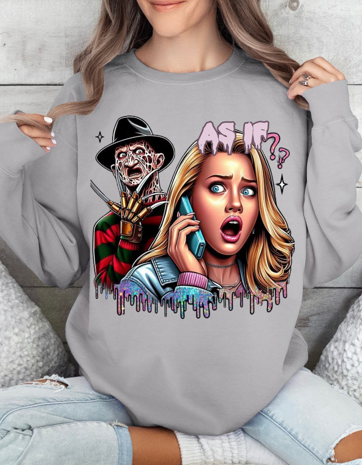 Halloween Exclusive Clueless Freddy Fusion Sweatshirt