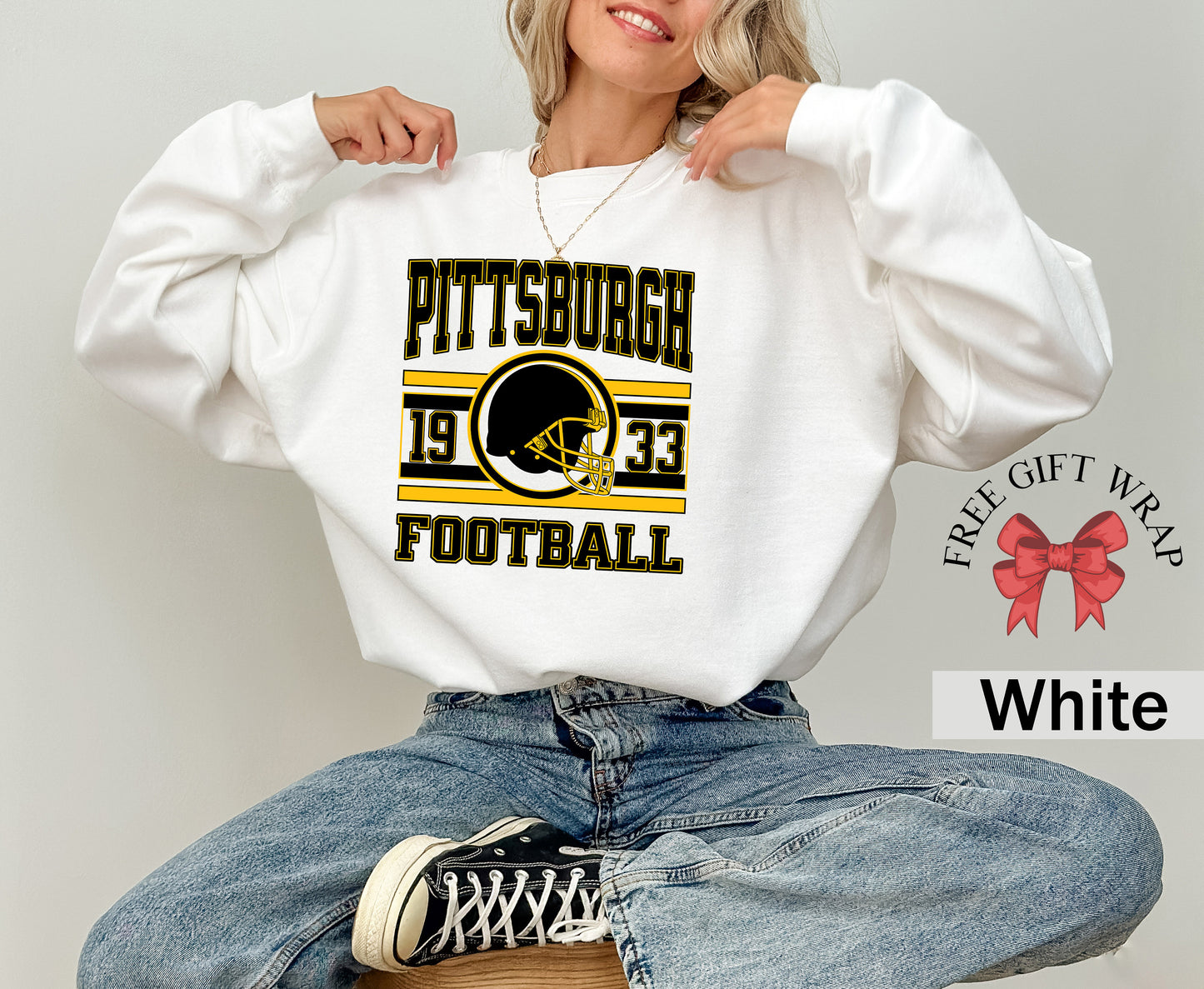 Vintage Football Sweatshirt