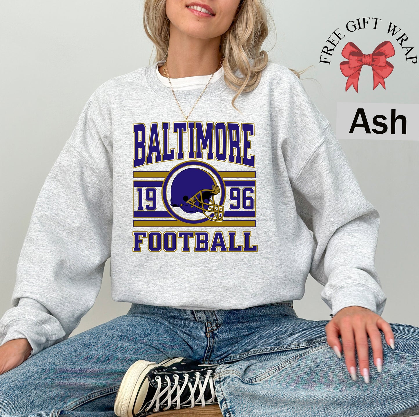 Vintage Football Sweatshirt