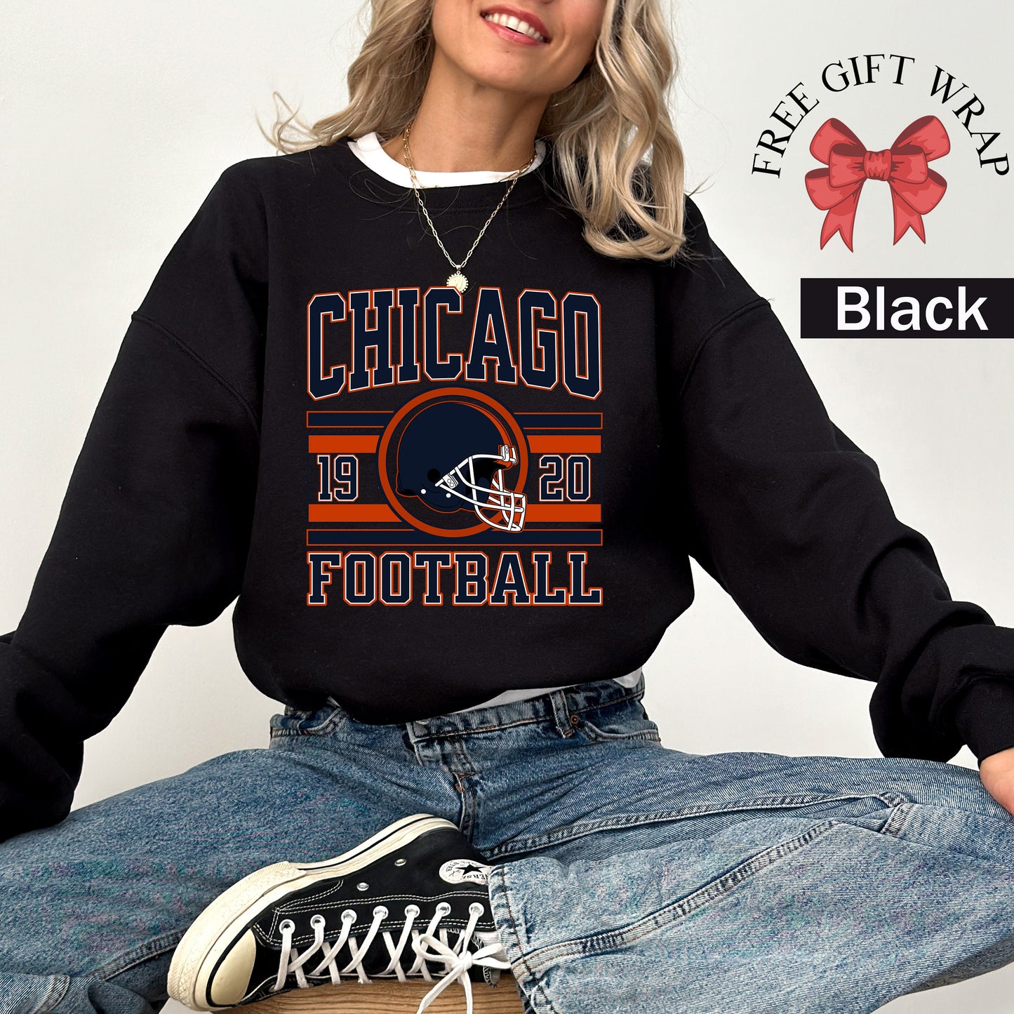 Vintage Football Sweatshirt