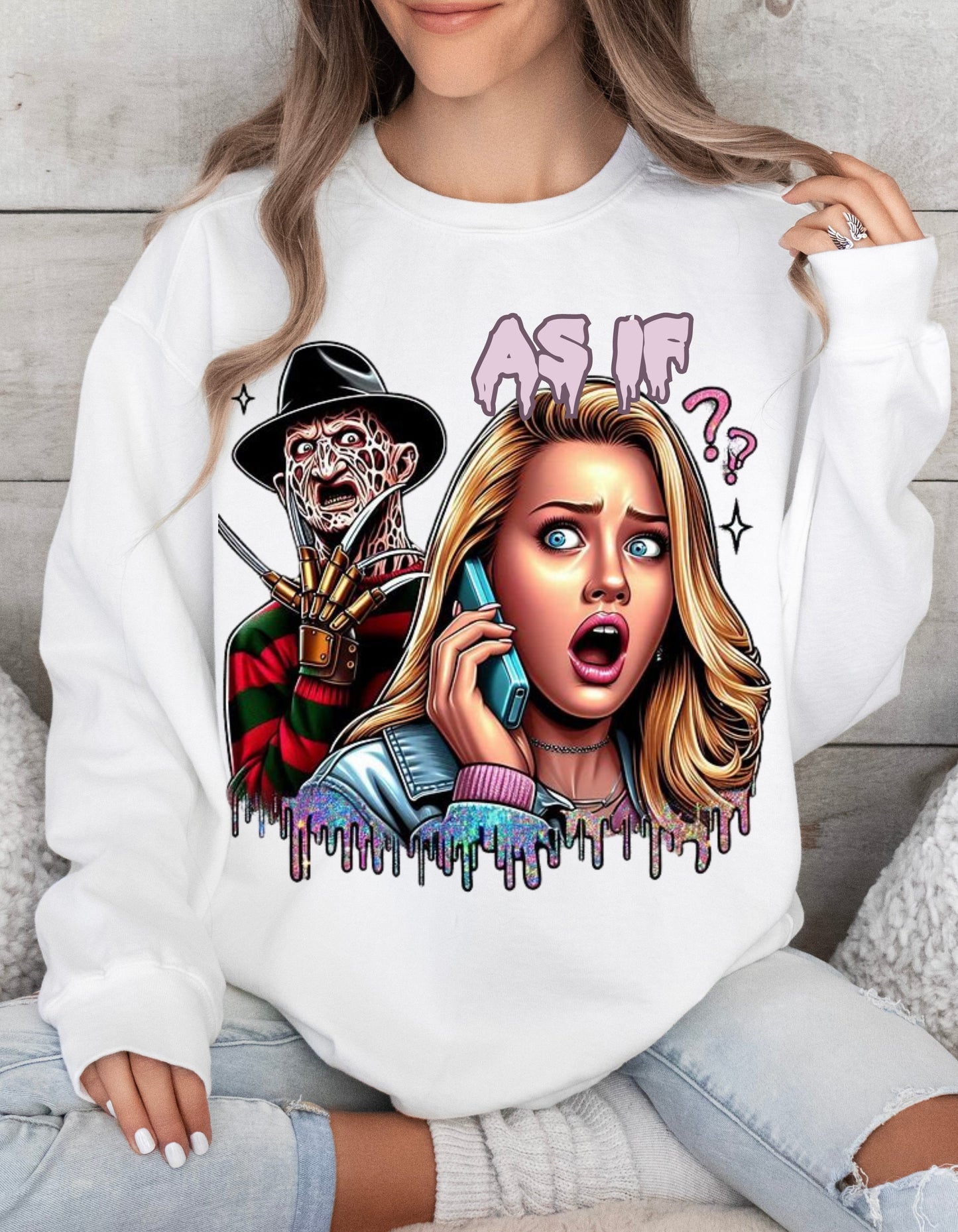 Halloween Exclusive Clueless Freddy Fusion Sweatshirt