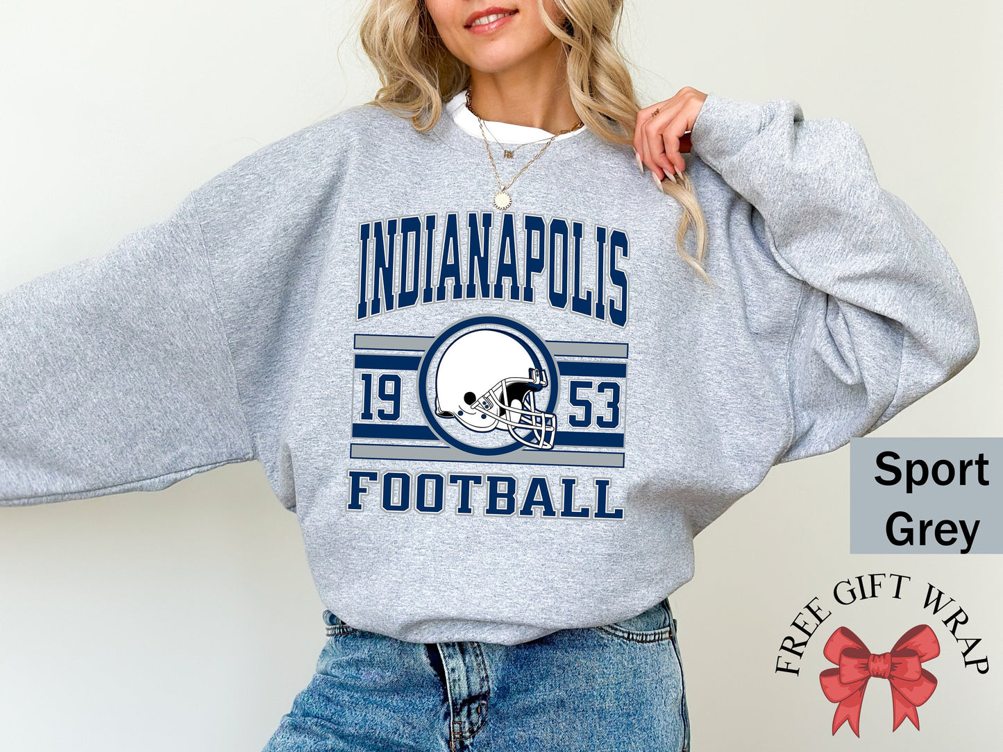 Vintage Football Sweatshirt