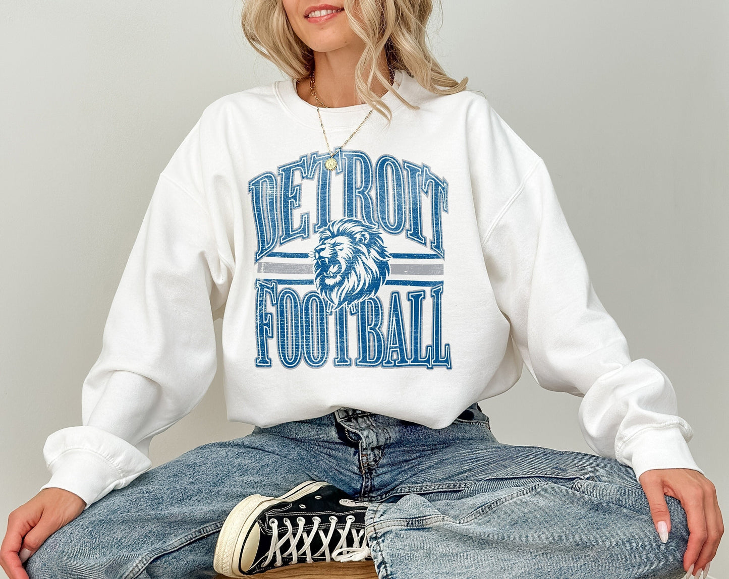 Custom Vintage NFL Football Sweatshirt