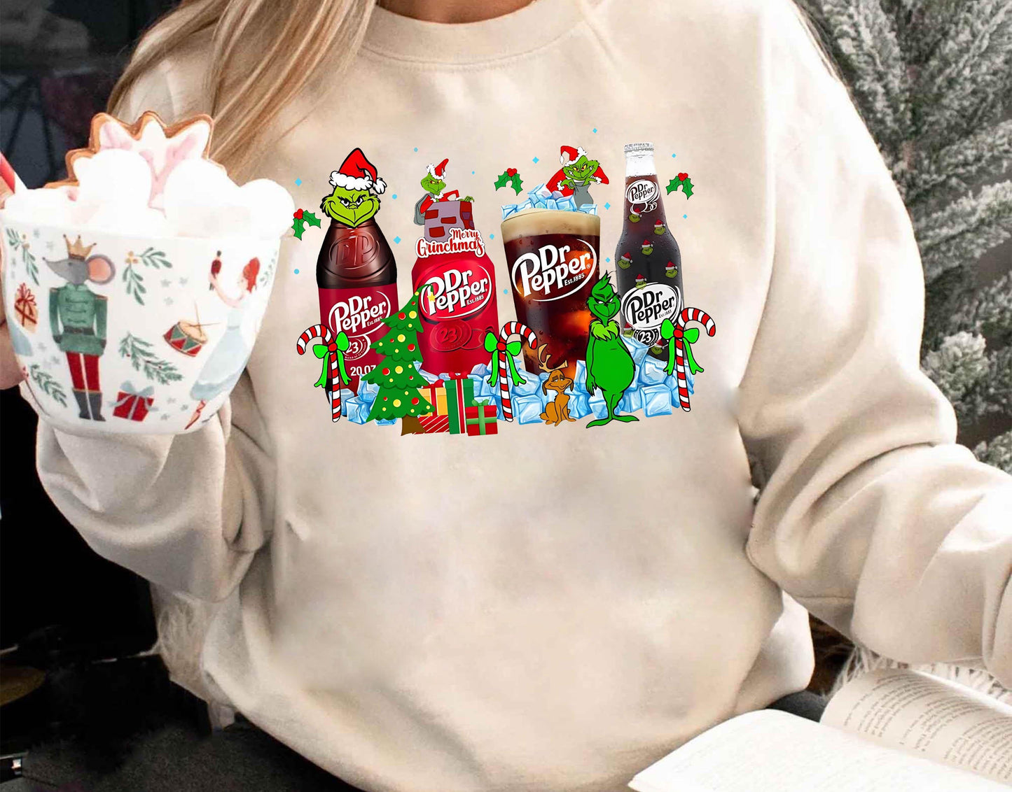 Grinchmas Dr Pepper Sweatshirt