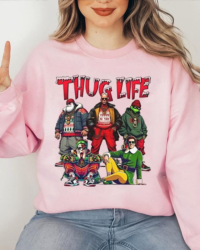 Thug Life Christmas Shirt