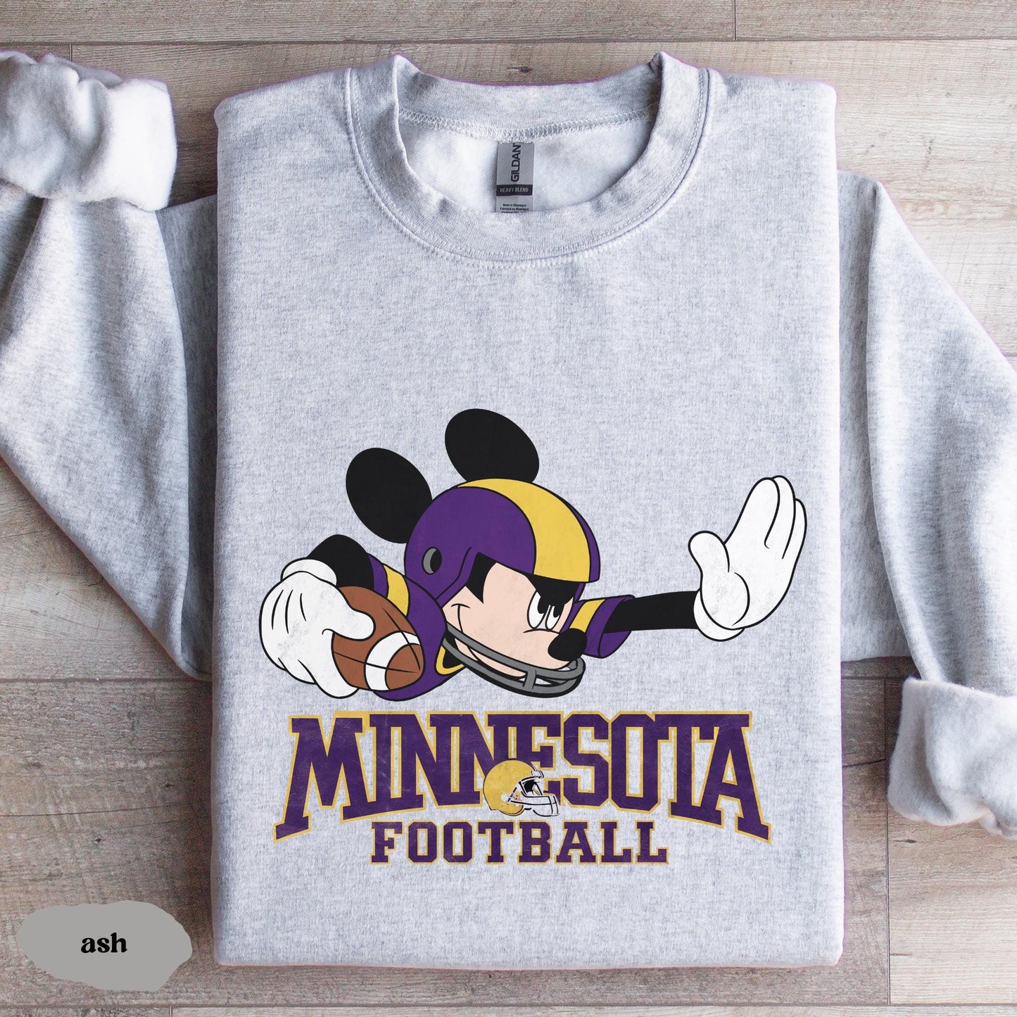 Mickey NFL Football Sweatshirt Hoodie Shirt