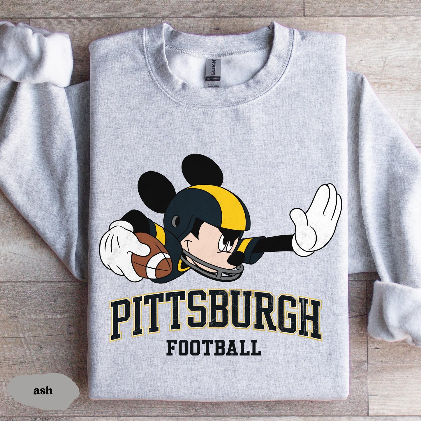 Mickey NFL Football Sweatshirt Hoodie Shirt