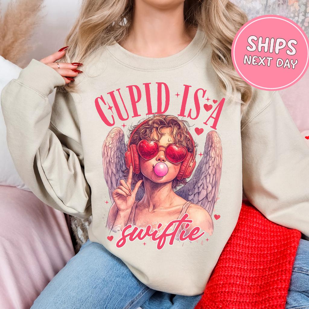 Cupid Swifti Valentines Sweatshirt