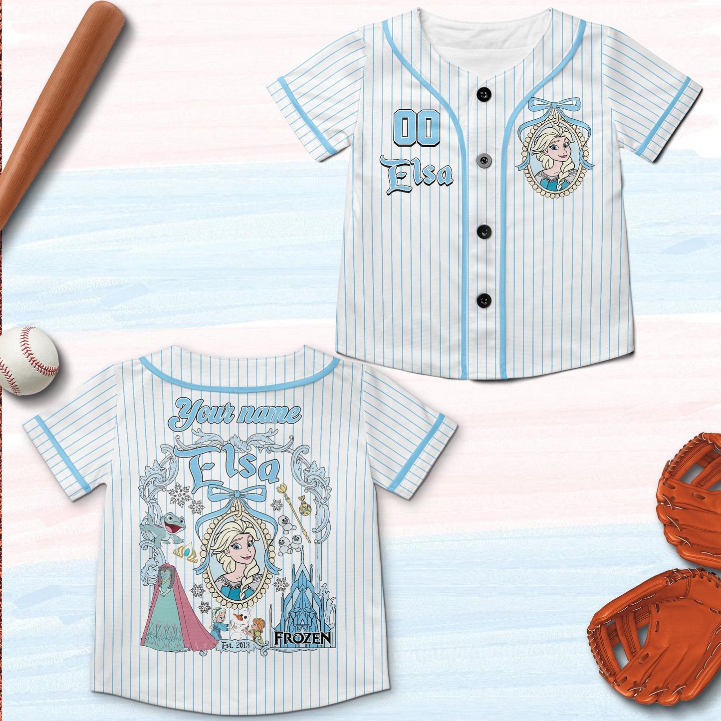 Custom Disney Princess Collection Jersey