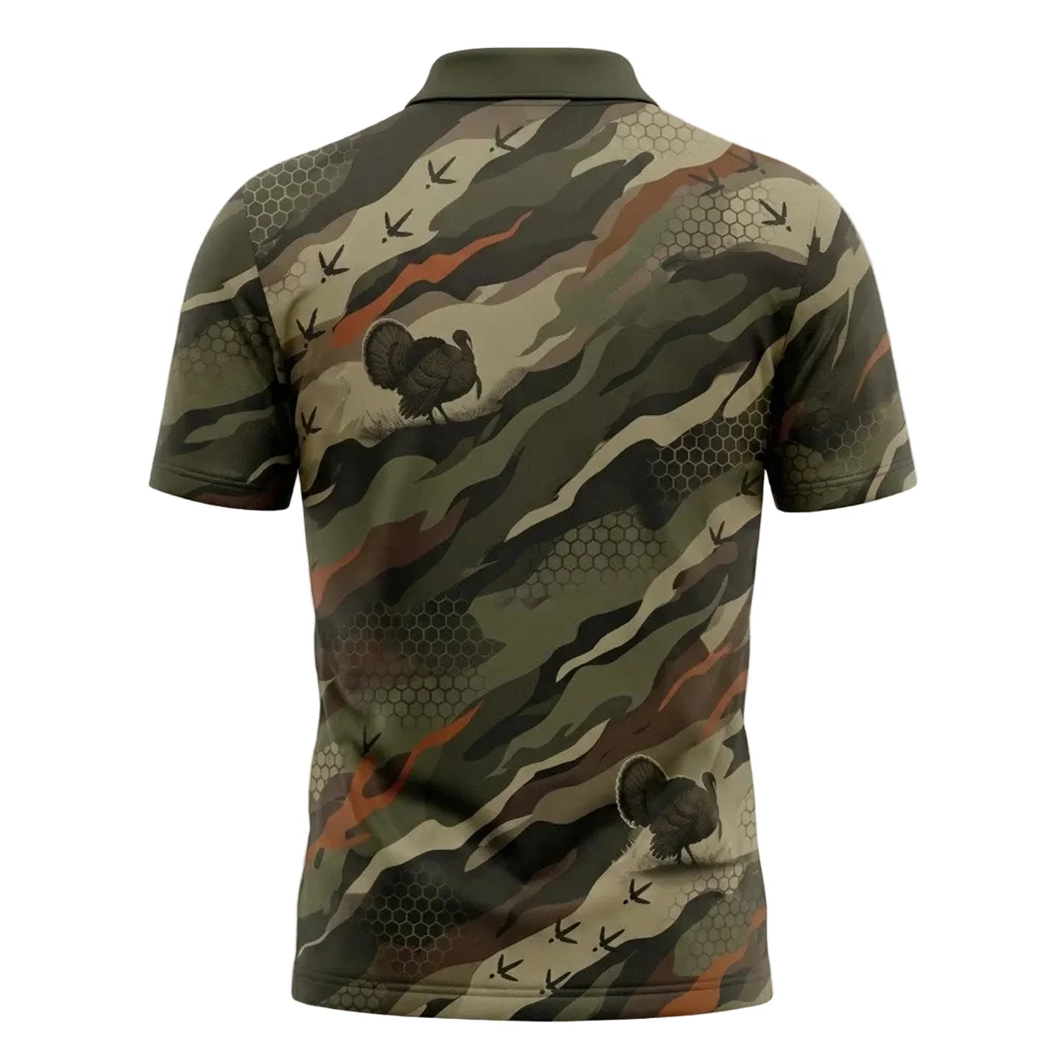 Turkey Hunting Polo Shirt TH3007