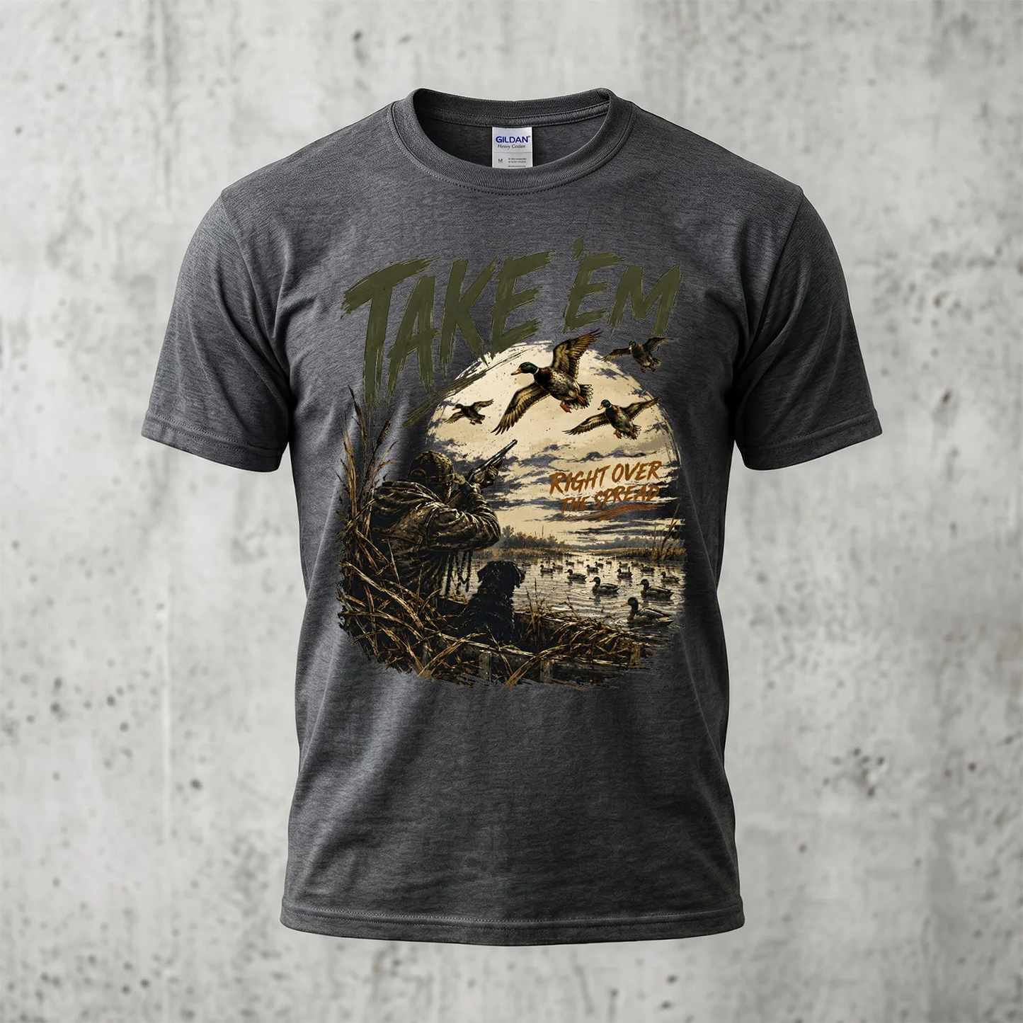Duck Hunting Outdoor Cotton Shirt TH3027