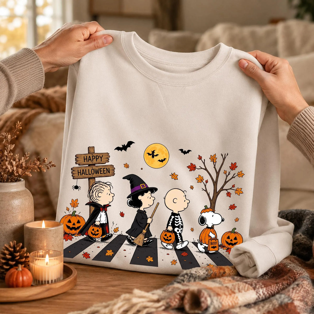 Vintage Dog & Friends Halloween Shirt