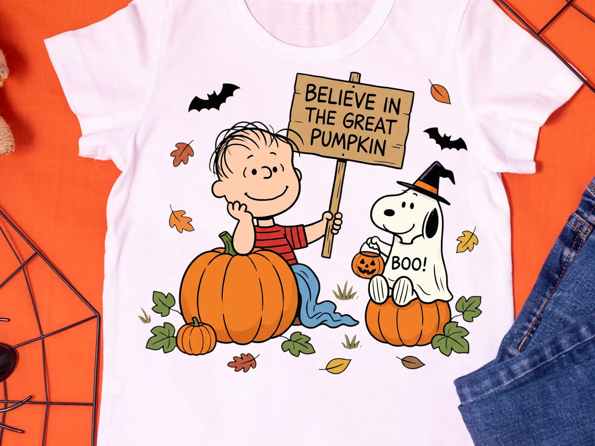 Charlie Brown & Dog Halloween Shirt