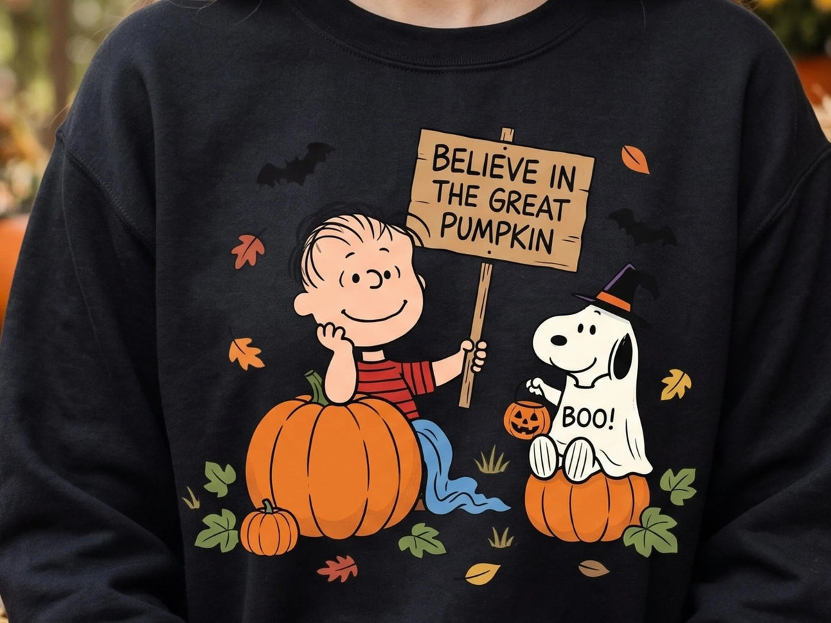 Charlie Brown & Dog Halloween Shirt