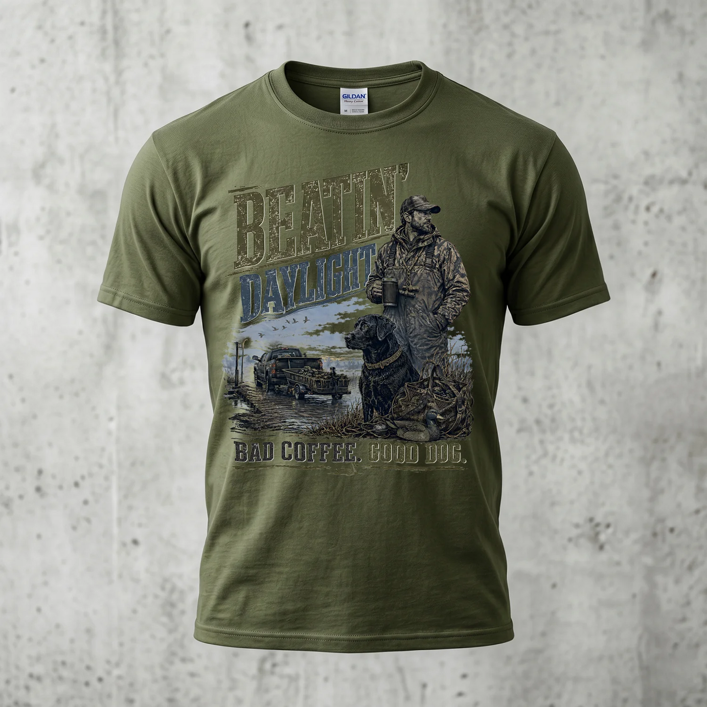 Duck Hunting Outdoor Cotton Shirt TH3026