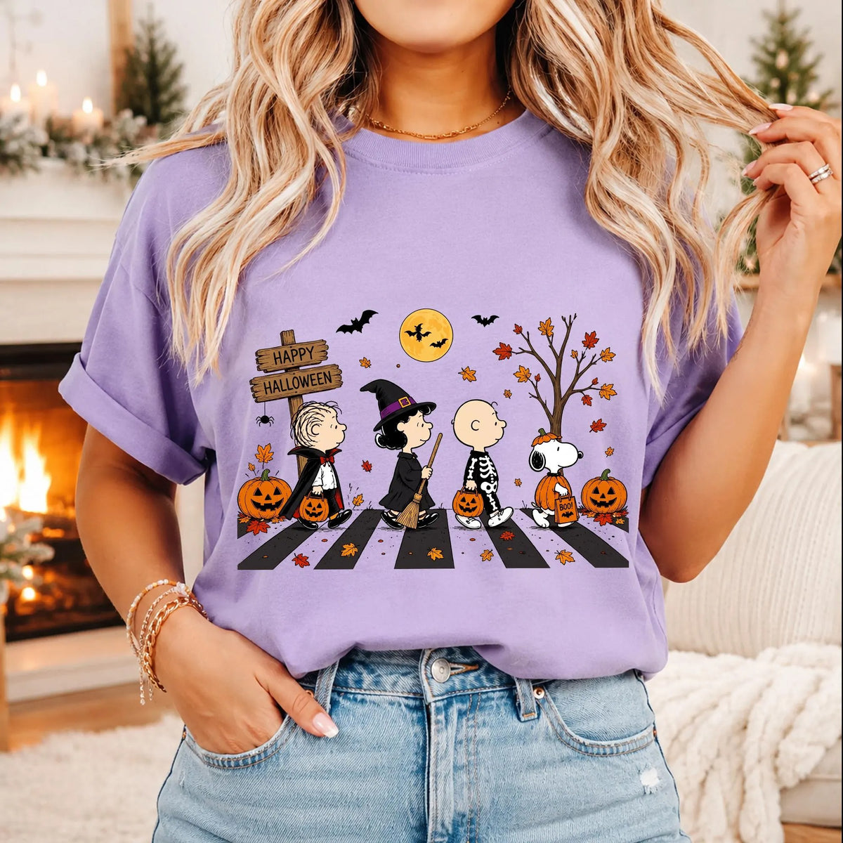 Vintage Dog & Friends Halloween Shirt