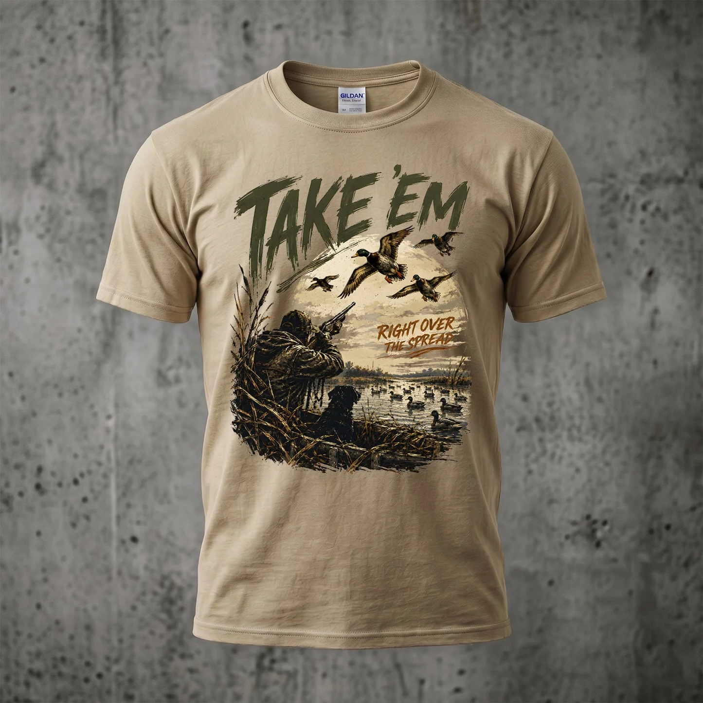 Duck Hunting Outdoor Cotton Shirt TH3027