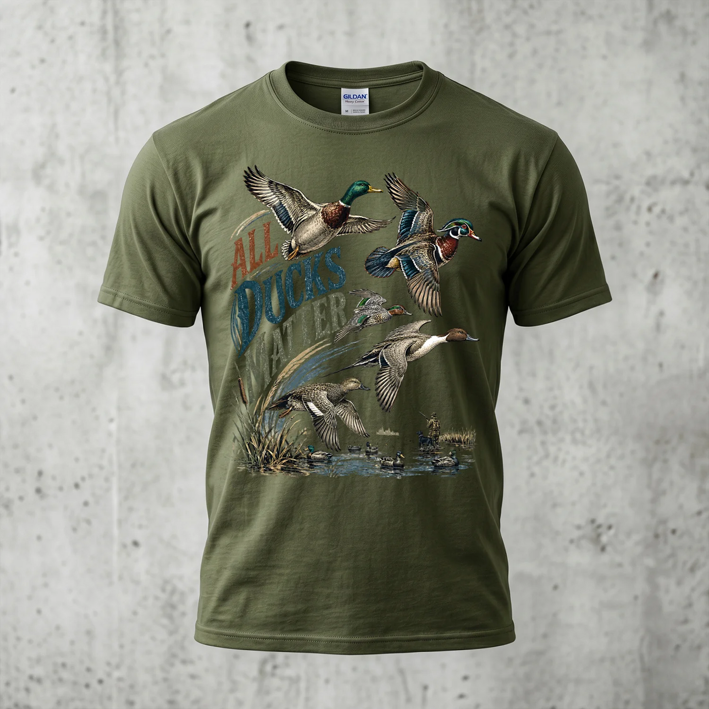 Duck Hunting Outdoor Cotton Shirt TH3002