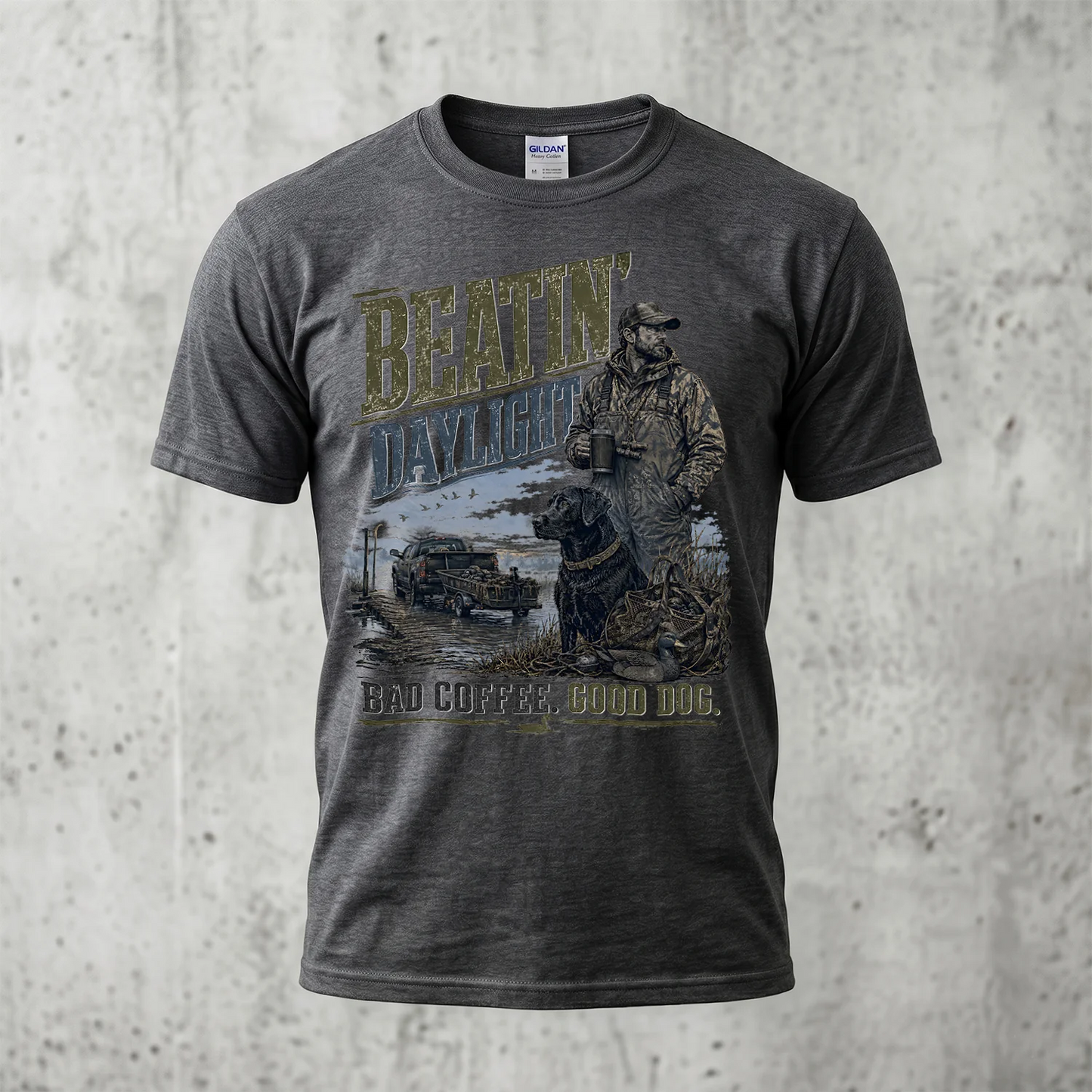 Duck Hunting Outdoor Cotton Shirt TH3026