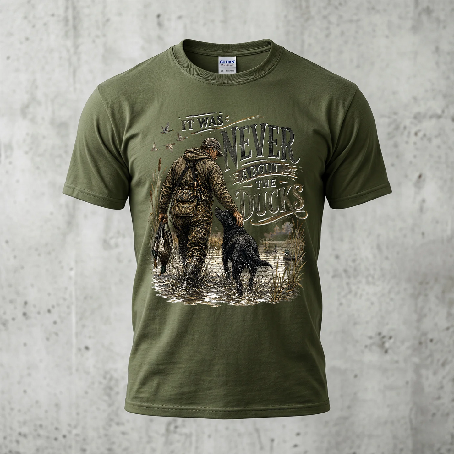 Duck Hunting Outdoor Cotton Shirt TH3009