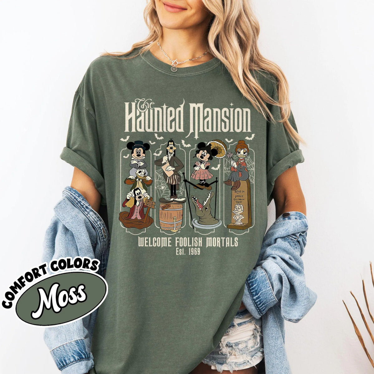 Disney Halloween Haunted Mansion Shirt