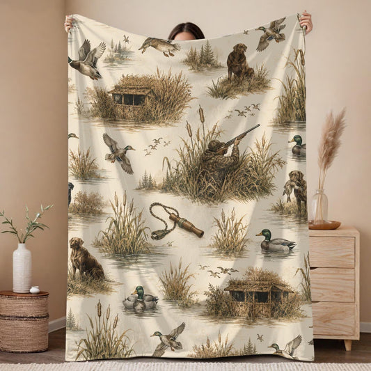 Personalized Hunting Blanket DH1007