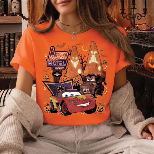 Vintage Disney Pixar Cars Halloween Shirt