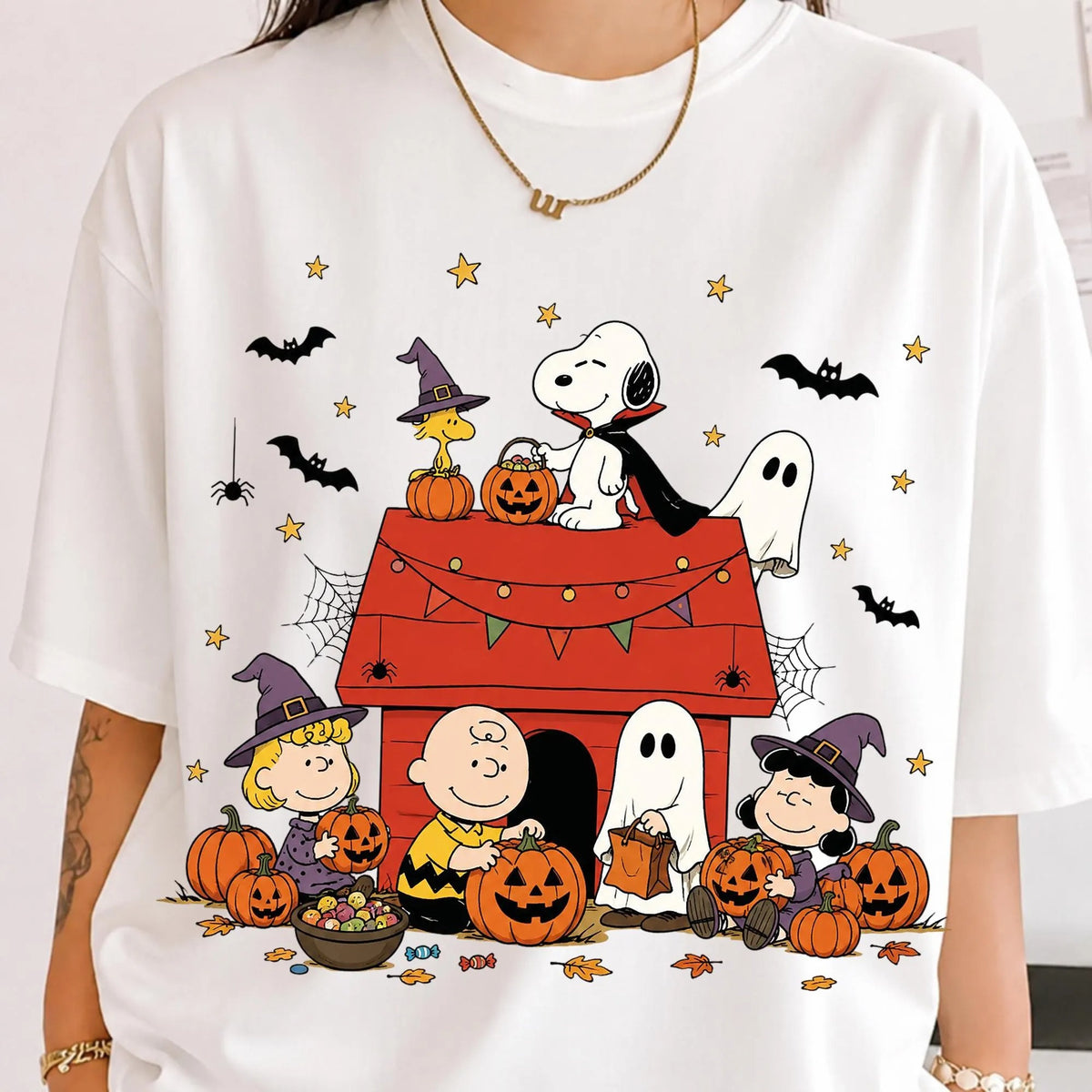 Peanuts Halloween House Shirt