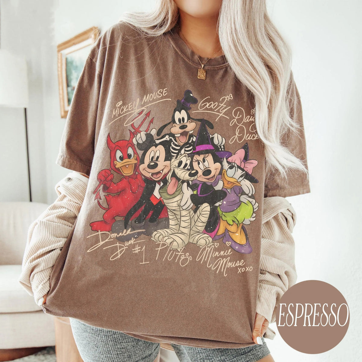 Mickey Friends Halloween Matching Shirt