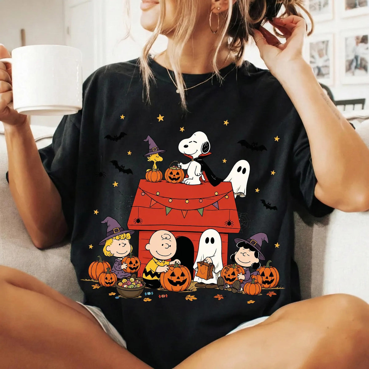 Peanuts Halloween House Shirt