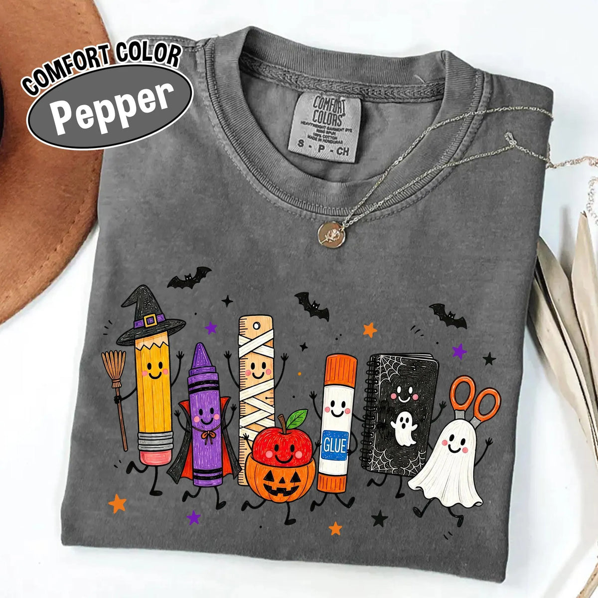 Cute Ghost Classroom Comfort color T-Shirt